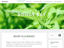 Tablet Screenshot of bongsbay.com